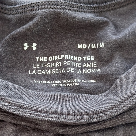 Women’s Under Armour Graphic Girlfriend shirt sleeve tee shirt - Picture 2 of 4